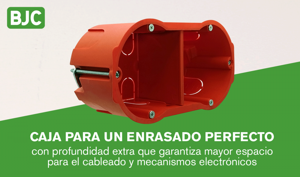 Caja para un enrasado perfecto